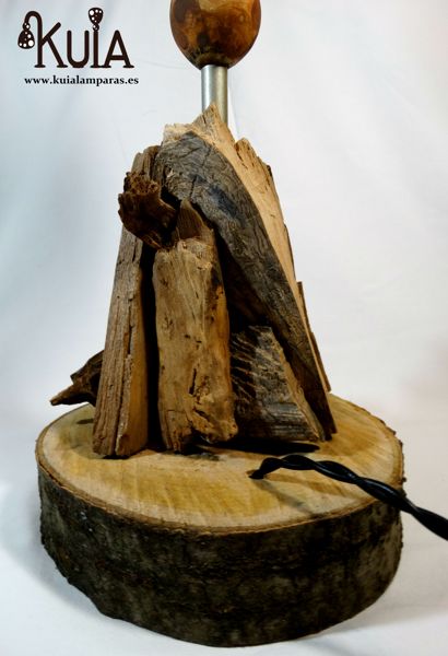 base de madera artesana strom