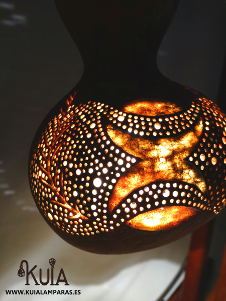 lampara de calabaza artesanal olimpus