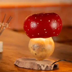 Lámpara de noche infantil original Amanita muscaria