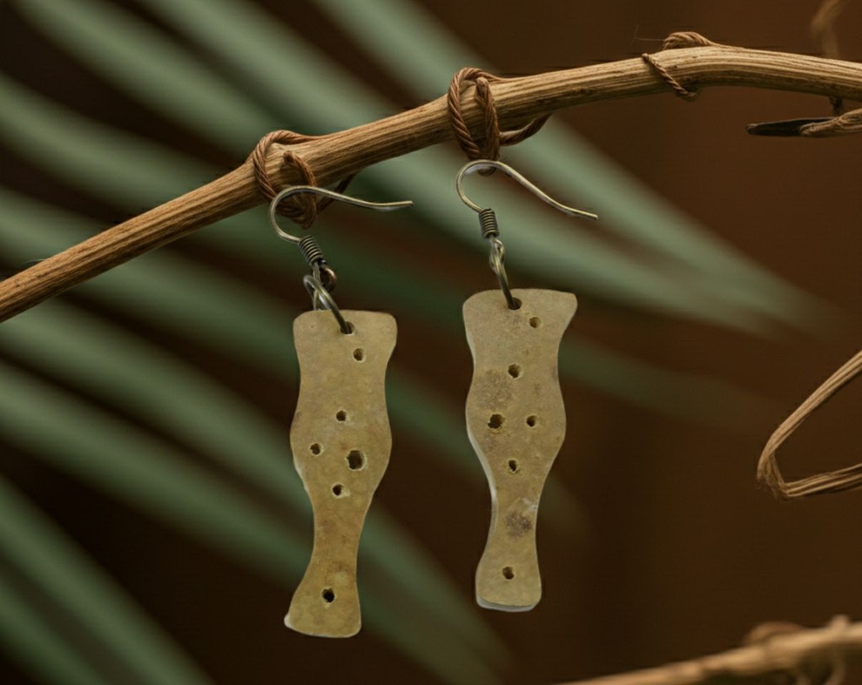 Pendientes de calabaza