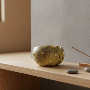 Portavelas natural de calabaza